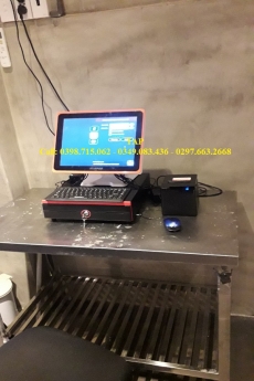 Combo máy tính tiền cảm ứng cho quán ăn giá rẻ tại Kiên Giang