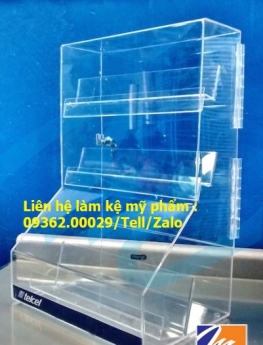 Kệ đựng mỹ phẩm mica Đài Loan tuyệt đẹp