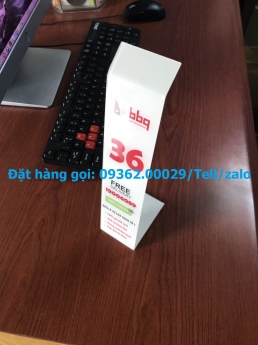 Không bao giờ lo nhầm lẫn với thẻ đánh số bàn bằng mica Đài Loan.