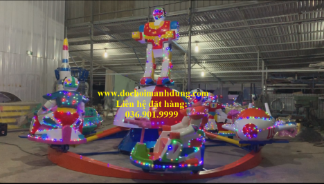 Ô Tô Điện, Xe Lửa Điện ,Tàu Bay Phi Cơ Bay ,Bập Bênh , Thú Đu Quay ,Đu Quay Xoay