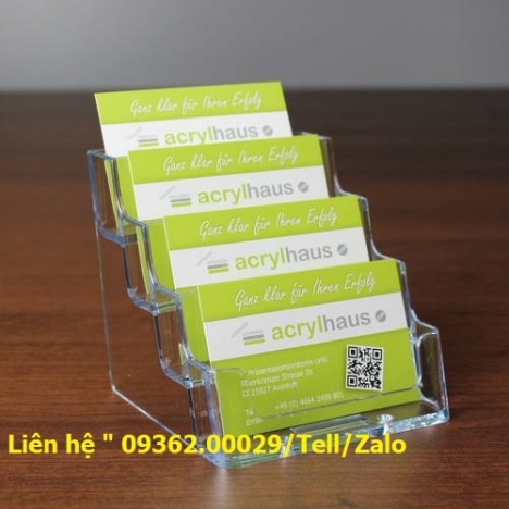 Cho cuộc sống ngăn nắp hơn với kệ đựng Card bằng mica Đài Loan