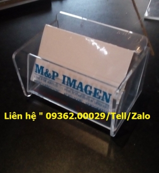 Cho cuộc sống ngăn nắp hơn với kệ đựng Card bằng mica Đài Loan