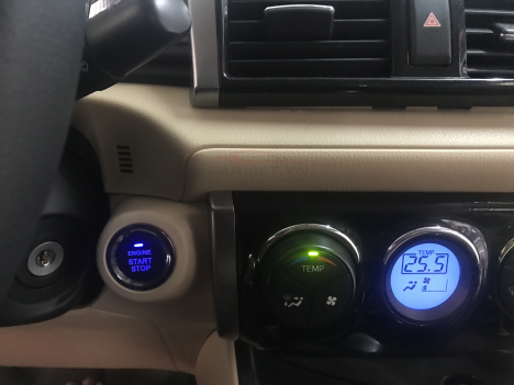 Vios lên đề nổ từ xa chống nóng với Start Stop Smartkey