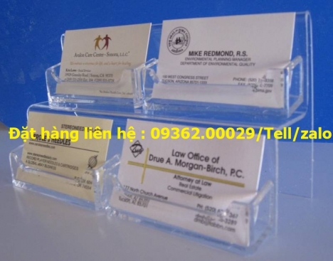 Cho cuộc sống ngăn nắp hơn với kệ đựng Card bằng mica Đài Loan