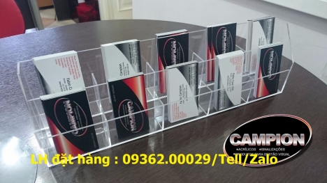 Cho cuộc sống ngăn nắp hơn với kệ đựng Card bằng mica Đài Loan