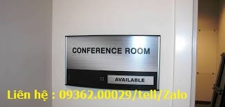 Biển toilet - biển WC, Biển nhà vệ sinh bằng mica