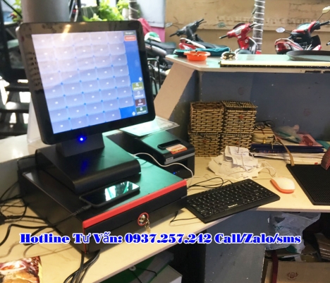 Bán máy tính tiền cảm ứng cho nhà hàng, karaoke tại Bình Dương