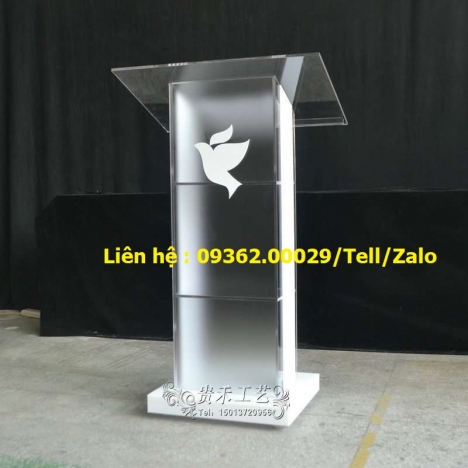 Bục phát biểu, bục mica, bục mica giá rẻ