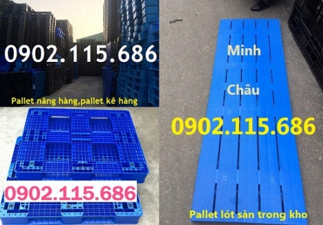 Pallet nhựa, pallet nhựa giá rẻ, pallet nhựa 1 mặt, pallet nhựa 2 mặt,