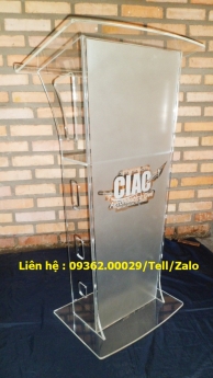 Bục phát biểu, bục mica, bục mica giá rẻ