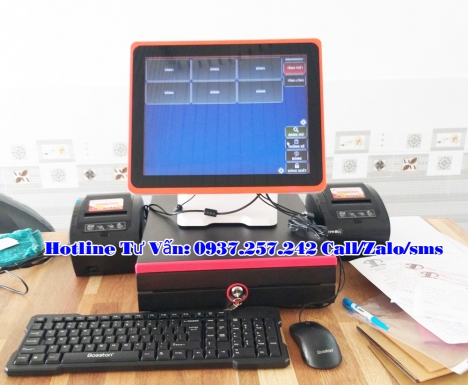 Bán máy tính tiền cảm ứng cho nhà hàng, karaoke tại TPHCM
