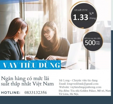 Vay tiêu dùng qua lương khu vực HN