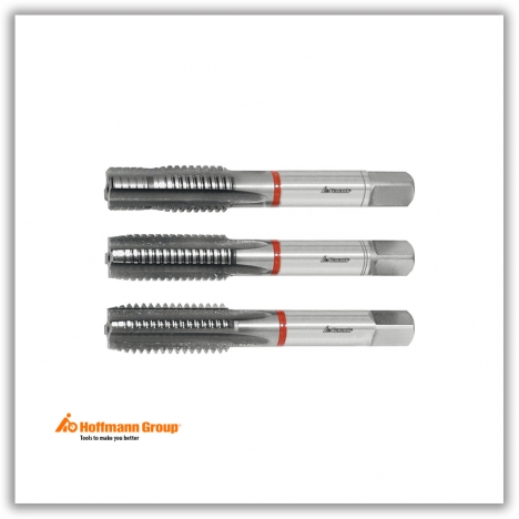 Taro Tay Vật liệu HSS  E, đầy đủ các size từ M2 đến M16 bước tiêu chuẩn từ Hoffmann-Đức