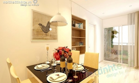 Nhà Xanh Cho Thuê Chung Cư Melody Vũng Tàu Tầng Cao View Đẹp