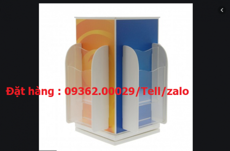 Kệ đựng tờ rơi đẹp tuyệt lại có thể xoay tròn