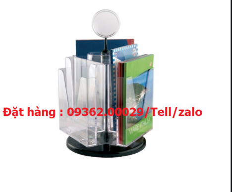 Kệ đựng tờ rơi đẹp tuyệt lại có thể xoay tròn