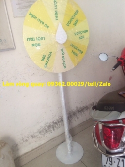 Vui vẻ trọn vẹn hơn với vòng quay may mắn bằng mica