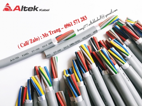 Nhà phân phối độc quyền cáp điều khiển, cáp tín hiệu Altek Kabel