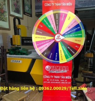 Vui vẻ trọn vẹn hơn với vòng quay may mắn bằng mica