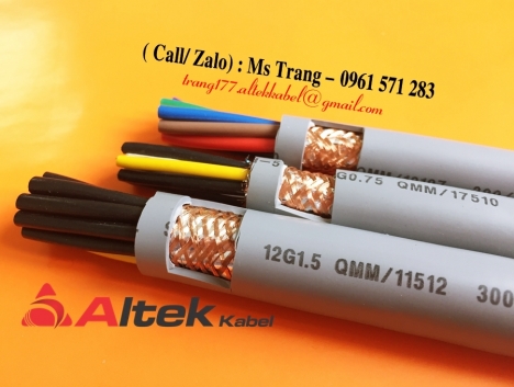 Nhà phân phối độc quyền cáp điều khiển, cáp tín hiệu Altek Kabel