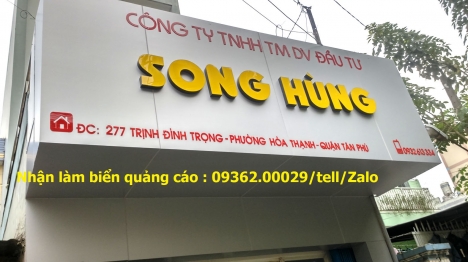 Siêu ấn tượng với biển quảng cáo bằng mica Đài Loan tuyệt đẹp