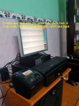Chuyên bán máy tính tiền tại Kiên Giang cho quán cafe, quán sinh tố giá rẻ