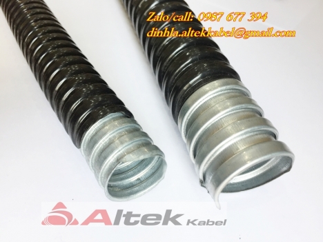 Phân phối ống ruột gà- Ống thép luồn dây điện bọc nhựa PVC nhập khẩu