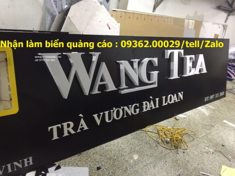 Siêu ấn tượng với biển quảng cáo bằng mica Đài Loan tuyệt đẹp