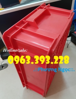 Thùng nhựa đặc B4, hộp nhựa chứa đồ, thùng nhựa đựng linh kiện