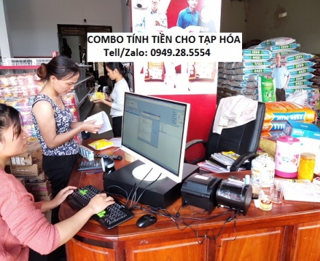 Lắp đặt tận nơi tại Dak-Lak cho cửa hàng bách hóa full bộ thiết bị tính tiền giá rẻ