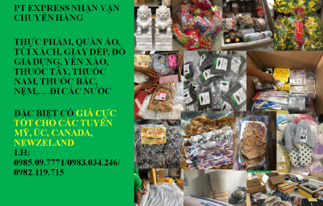 VẬN CHUYỂN HÀNG ĐI MỸ, ÚC, CANADA GIÁ RẺ