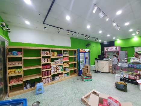 Trọn bộ thiết bị với cân điện tử cho cửa hàng nông sản tại Hà Nội