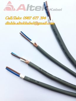Có sắn cáp điều khiển 2 lõi- Phân phối cáp điều khiển Altek Kabel