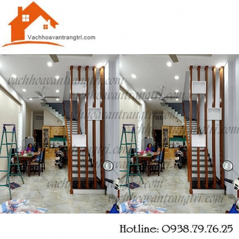 Các mẫu lam phòng khách, lam gỗ đẹp trang trí  tại tphcm