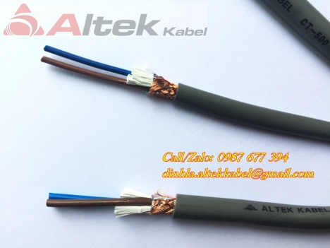 Có sắn cáp điều khiển 2 lõi- Phân phối cáp điều khiển Altek Kabel