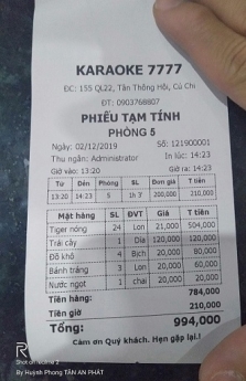 Free công lắp đặt cho quán Karaoke tại HCM- thiết bị tính tiền giá rẻ