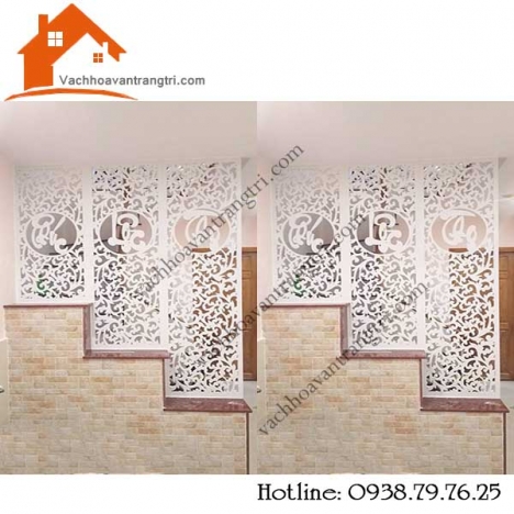 Có nên làm vách ngăn cnc cầu thang bằng gỗ không