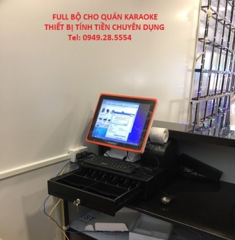 Full bộ máy tính tiền cho quán Karaoke giá rẻ lắp tận nơi tại Vũng tàu