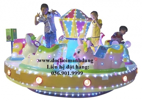 Đu Quay Ngựa ,Tàu Bay,Xe Điên Đụng, Đu Quay Bình,Chơi Máy Bay Thủy Lực, Máy Bay Ben