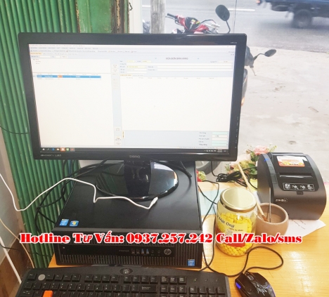 Lắp đặt máy tính tiền tại Hà Nội cho quán ăn, quán nhậu