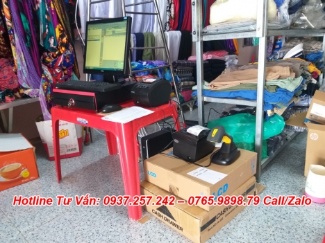 Lắp đặt trọn bộ máy tính tiền tại Hà Nội cho shop, tạp hóa, siêu thị mini