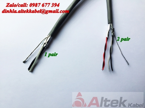 Phân phối cáp tín hiệu vặn xoắn 1pair uy tín nhất thị trường