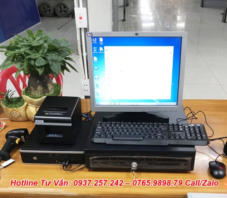 Lắp đặt máy tính tiền tại Hà Nội cho shop mỹ phẩm, phụ kiện