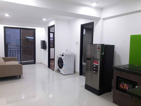 Cho thuê căn hộ mới xây- full nội thất ngay trung tâm
