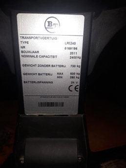 Bán và cho thuê xe nâng điện BT