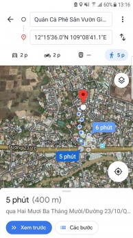 Bán gấp lô đất thổ cư 144.7m2 Phú Trung, Vĩnh Thạnh, Nha Trang. Giá rẻ chỉ 11.5 triệu/m2