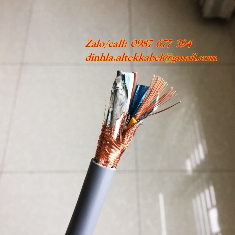 Cáp điều khiển Altek Kabel có bọc chống nhiễu nhập khẩu và phân phối trực tiếp