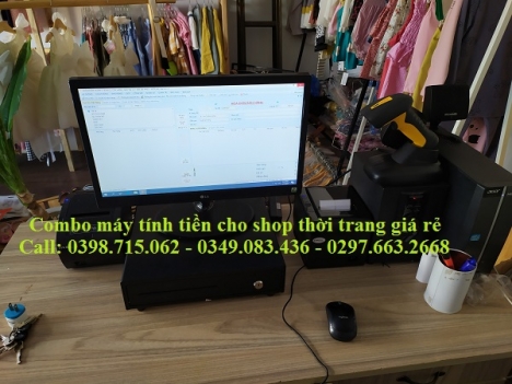  Lắp đặt máy tính tiền giá rẻ cho Shop Thời Trang trọn bộ tại Kiên Giang 