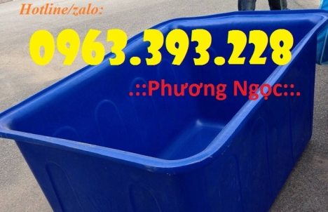 Thùng nhựa dung tích lớn, thùng nhựa công nghiệp, thùng nuôi cá