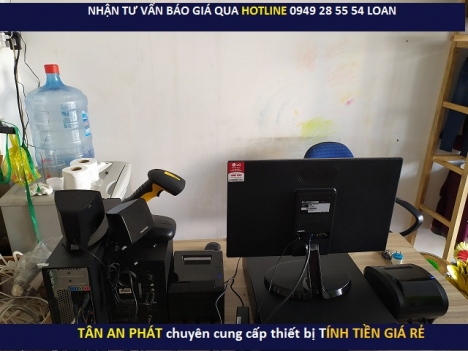 Trọn bộ máy tính tiền giá rẻ cho shop với đầy đủ tính năng tại Bình Dương
